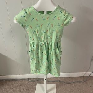 Cat & Jack st. Patrick’s four leaf clover rainbow dress